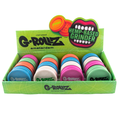 G-Rollz Hemp Based 2 Piece Grinder