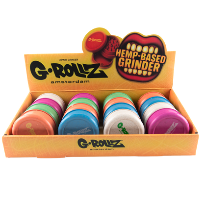 G-Rollz Hemp Based 3 Piece Gridner