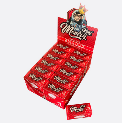 Monkey King King Size Ultra Thin 4m Rolls - Unbleached (24pcs)