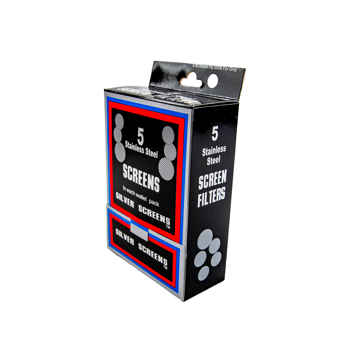 Sparkys Screens 5 Pack Stainless Steel (100 Pack)