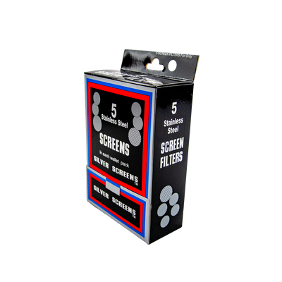 Sparkys Screens 5 Pack Stainless Steel (100 Pack)