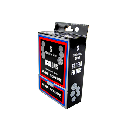 Sparkys Screens 5 Pack Stainless Steel (100 Pack)