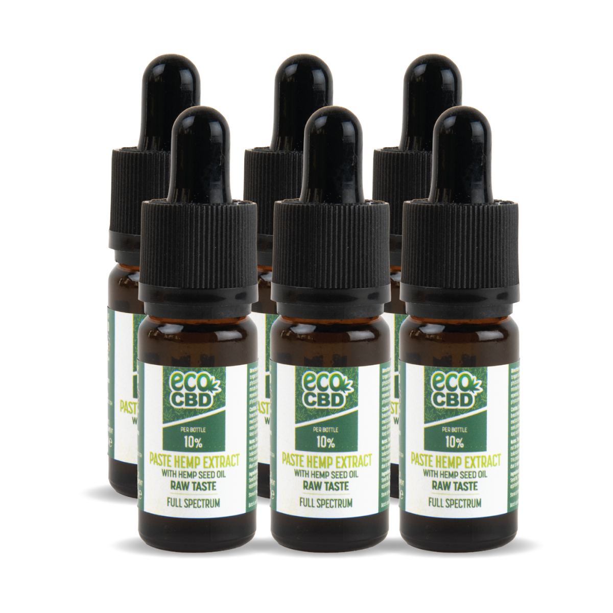 Eco-CBD Hemp Oil Paste Extract: Full Spectrum - 10%