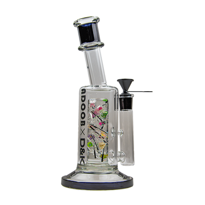 Adoob x D&K 14 Inch Curved Pipe Glass Bong