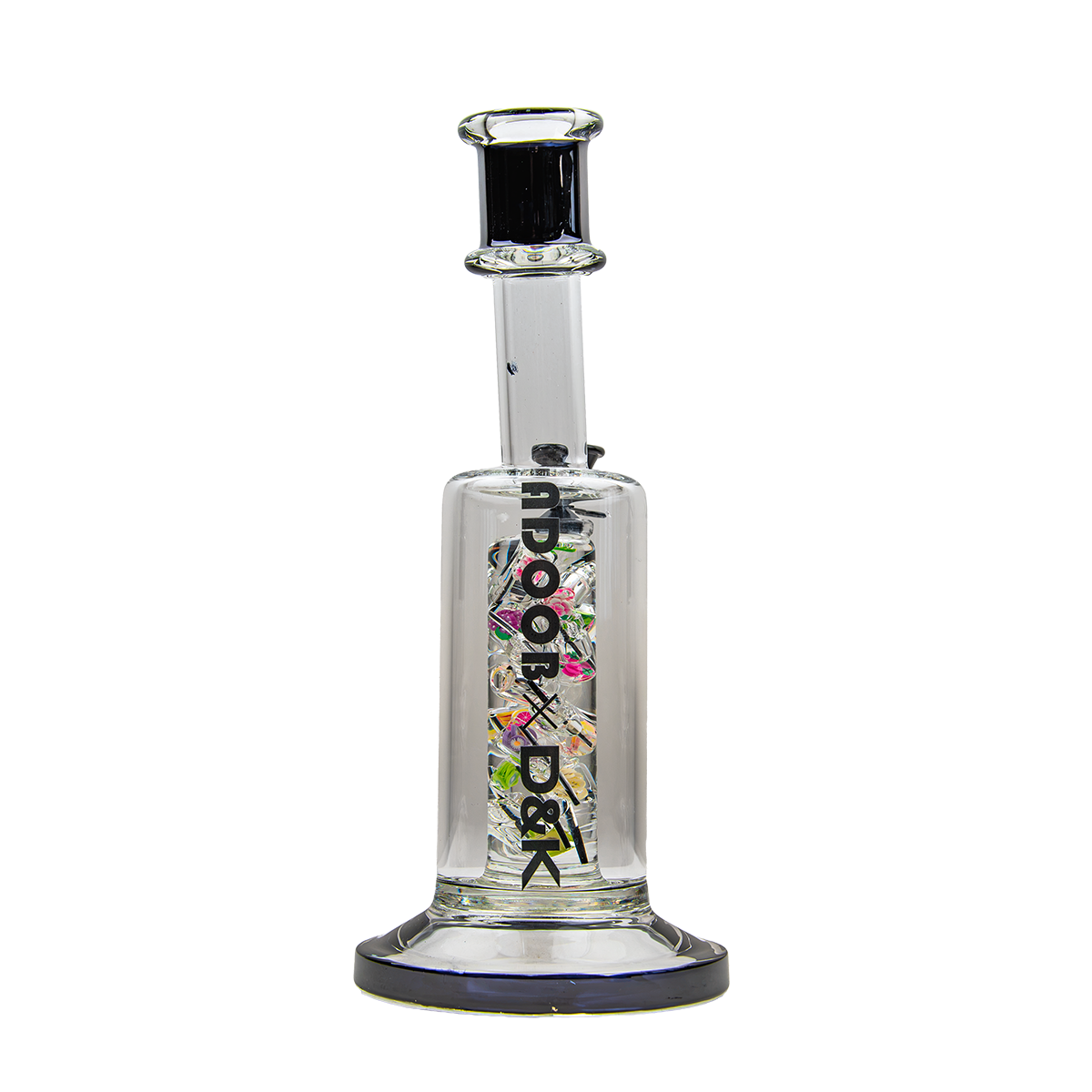 Adoob x D&K 14 Inch Curved Pipe Glass Bong