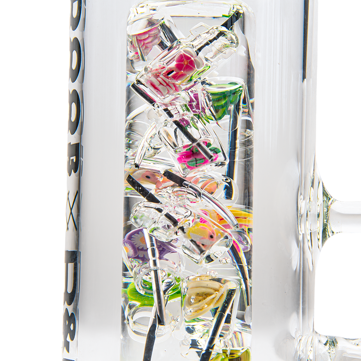 Adoob x D&K 14 Inch Curved Pipe Glass Bong