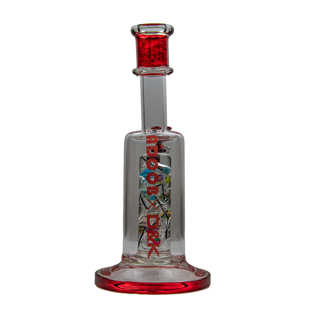 Adoob x D&K 14 Inch Curved Pipe Glass Bong