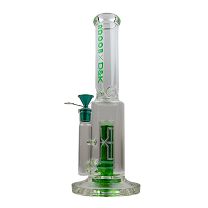 Adoob x D&K 14 Inch Straight Glass Beaker Bong