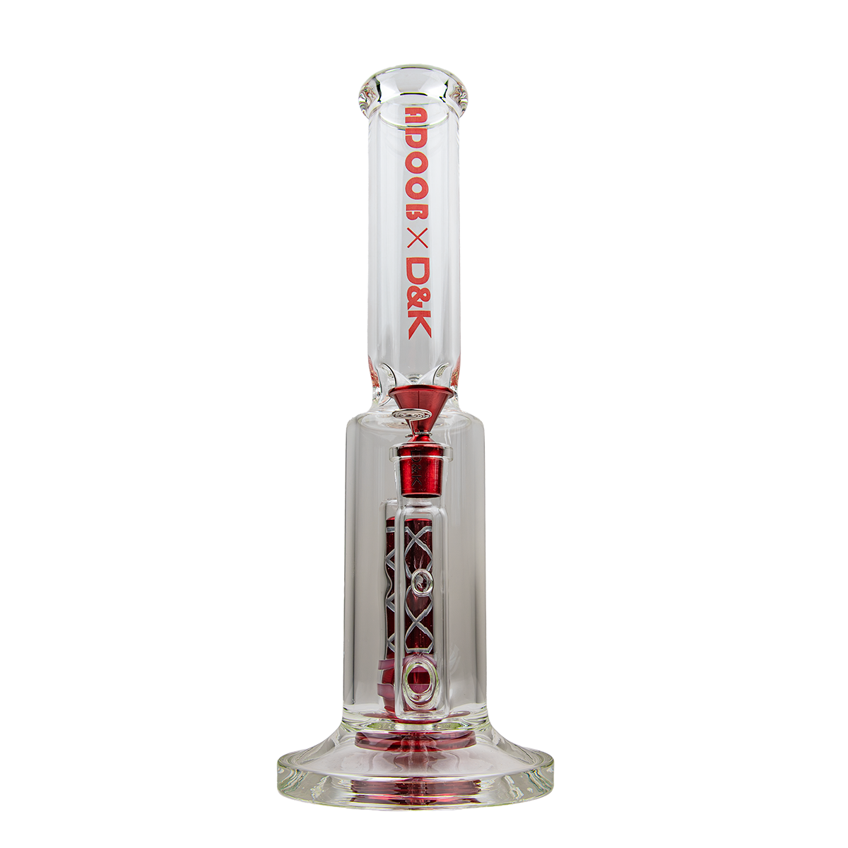 Adoob x D&K 14 Inch Straight Glass Beaker Bong