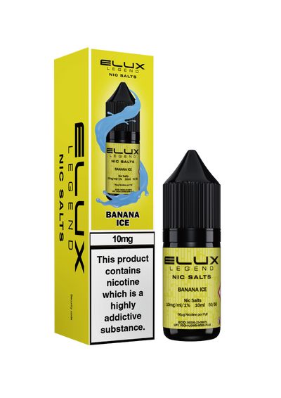 Elux Legend Nic Salts: Banana Ice - 20mg (10 Pack)