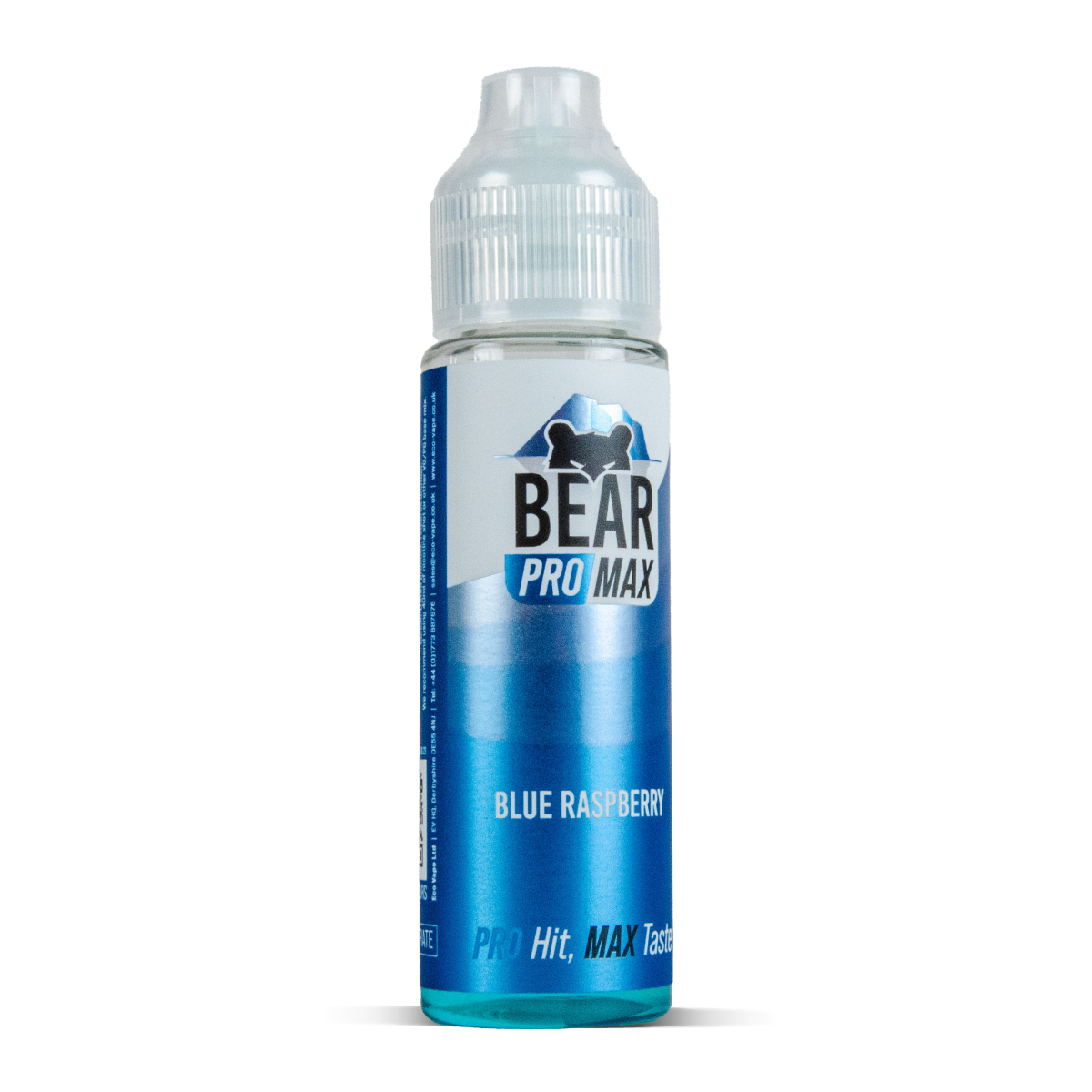 Bear Pro Max 75Ml E Liquids Blue Raspberry 75Ml