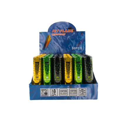 Sparkys Metallic Jet Lighters (30 Pack)