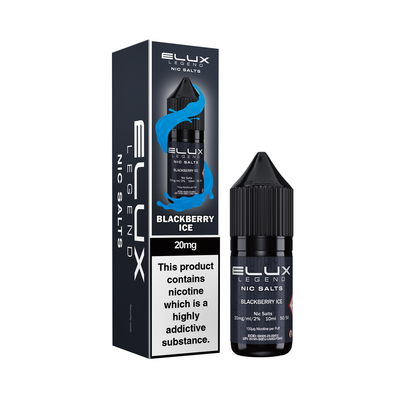 Elux Legend Nic Salts: Blackberry Ice - 20mg (10 Pack)