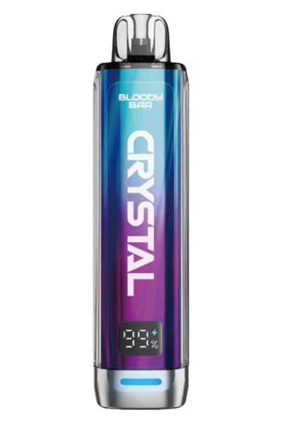 Bloody Bar Crystal 10K Pod Kits: Blackberry Raspberry - 20mg