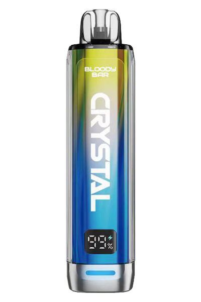 Bloody Bar Crystal 10K Pod Kits: Blue Razz Cherry - 20mg