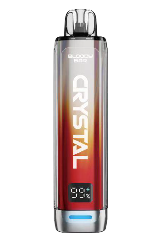 Bloody Bar Crystal 10K Pod Kits: Peach Ice - 20mg