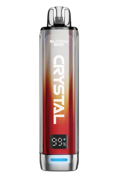 Bloody Bar Crystal 10K Pod Kits: Peach Ice - 20mg