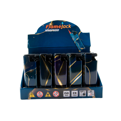 Flamejack Windproof Lighters (25 Pack)
