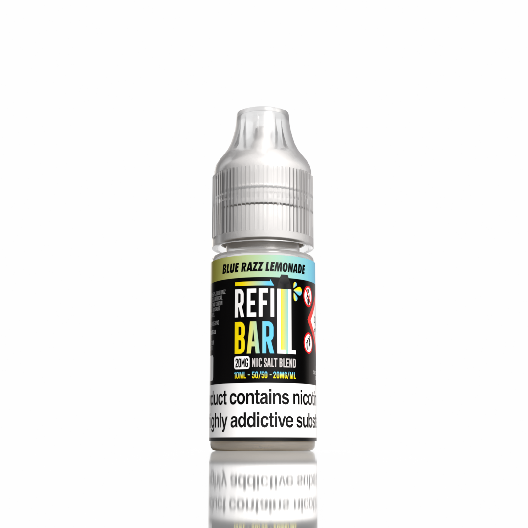 Refill Bar Salts Blue Razz Lemonade 10ml 50vg - (Pack Of 20)