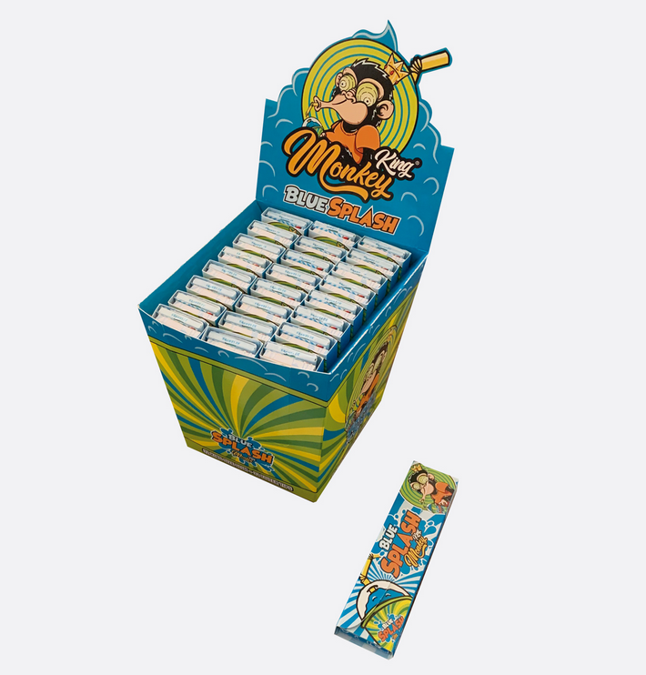 Monkey King Scented Smell Papers & Tips: Blue Splash (24 Pack)