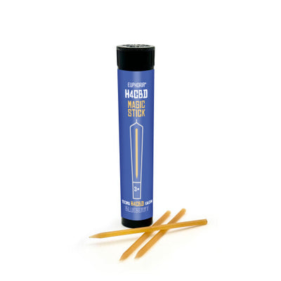 Euphoria H4CBD Pre Roll Magic Sticks 100mg - Blueberry