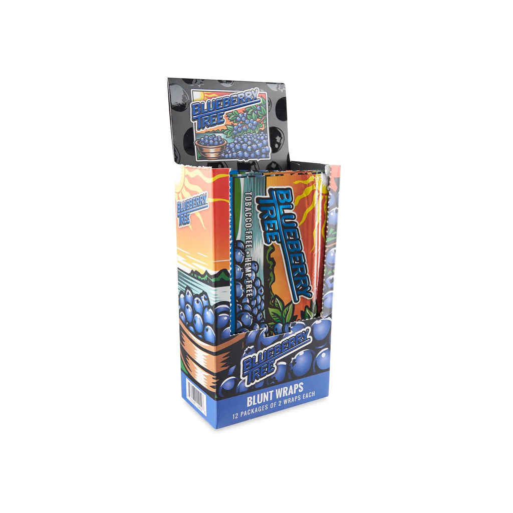 Orchard Beach Blueberry Tree Blunt Wraps (12 pcs)
