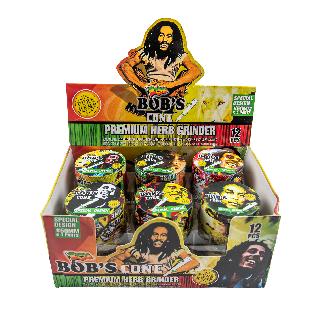 Bobs cones metal grinder 2 pack