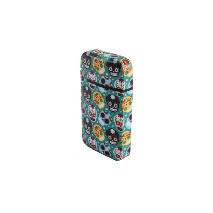 Zengaz Zl-13 Camo And Calavera Wing Jet Lighters (12 Pack)