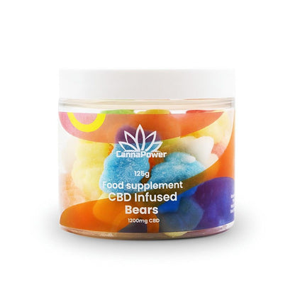 Cannapower CBD Infused Bears - 1200mg - 125g