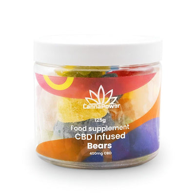Cannapower CBD Infused Bears - (125g)