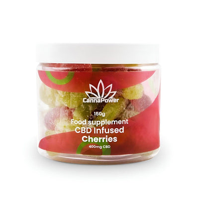 Cannapower CBD Infused Cherries - (125g)