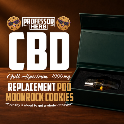 Professor Herb 1000MG CBD Full Spectrum 1ML Replacement Pod
