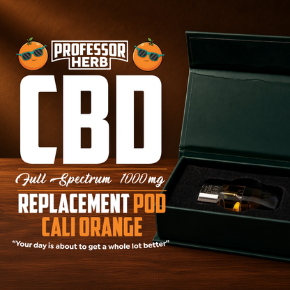 Professor Herb 1000MG CBD Full Spectrum 1ML Replacement Pod