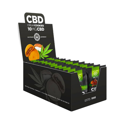 Multitrance: CBD Chocolate Cream Cookies 10MG 17G (24 Pack)