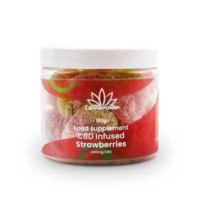 Cannapower CBD Infused Strawberries - (125g)