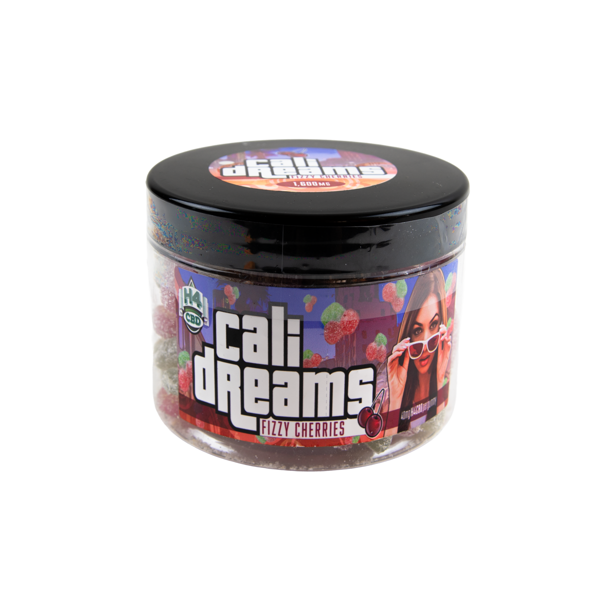Cali Dreams H4CBD Fizzy Cherries (1600mg)