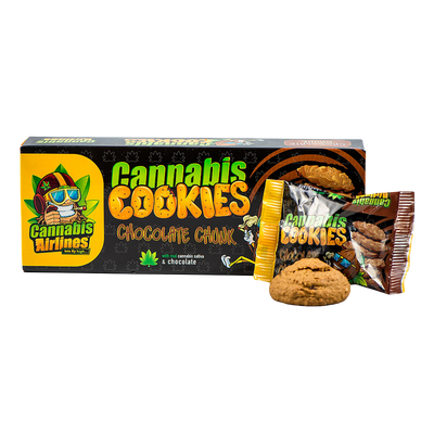 Euphoria Cannabis Airlines: Cannabis Cookies - Chocolate Chunk (6 Pack)