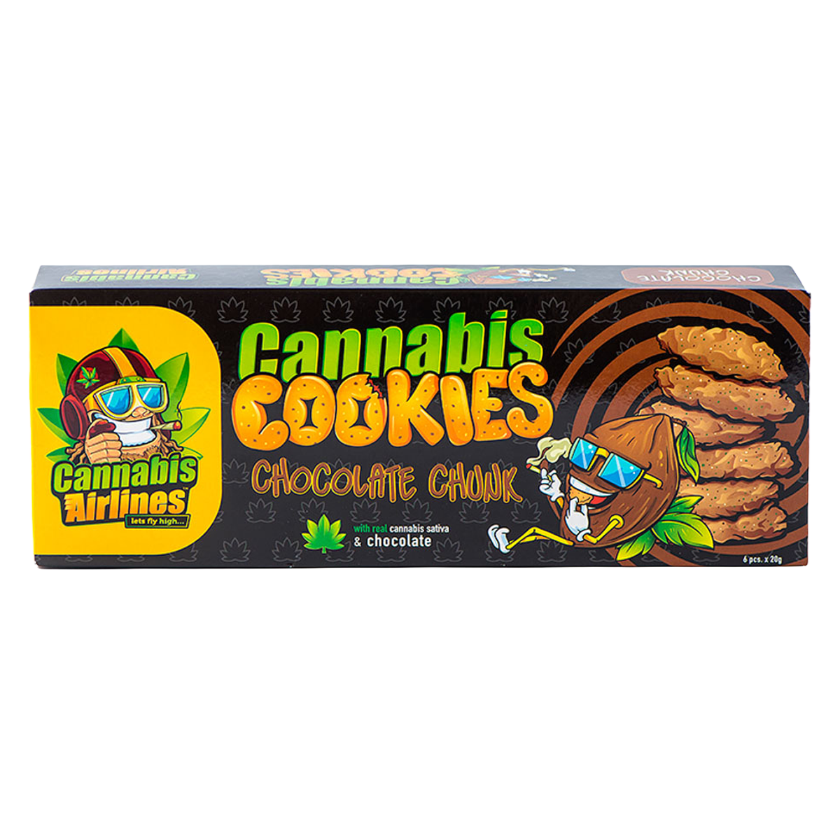 Cannabis Airlines Cannabis Cookies Chocolate Chunk 2