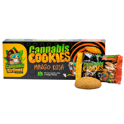 Euphoria Cannabis Airlines: Cannabis Cookies - Mango Kush (6 Pack)