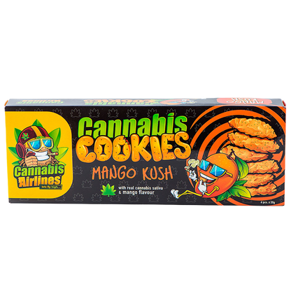 Euphoria Cannabis Airlines: Cannabis Cookies - Mango Kush (6 Pack)