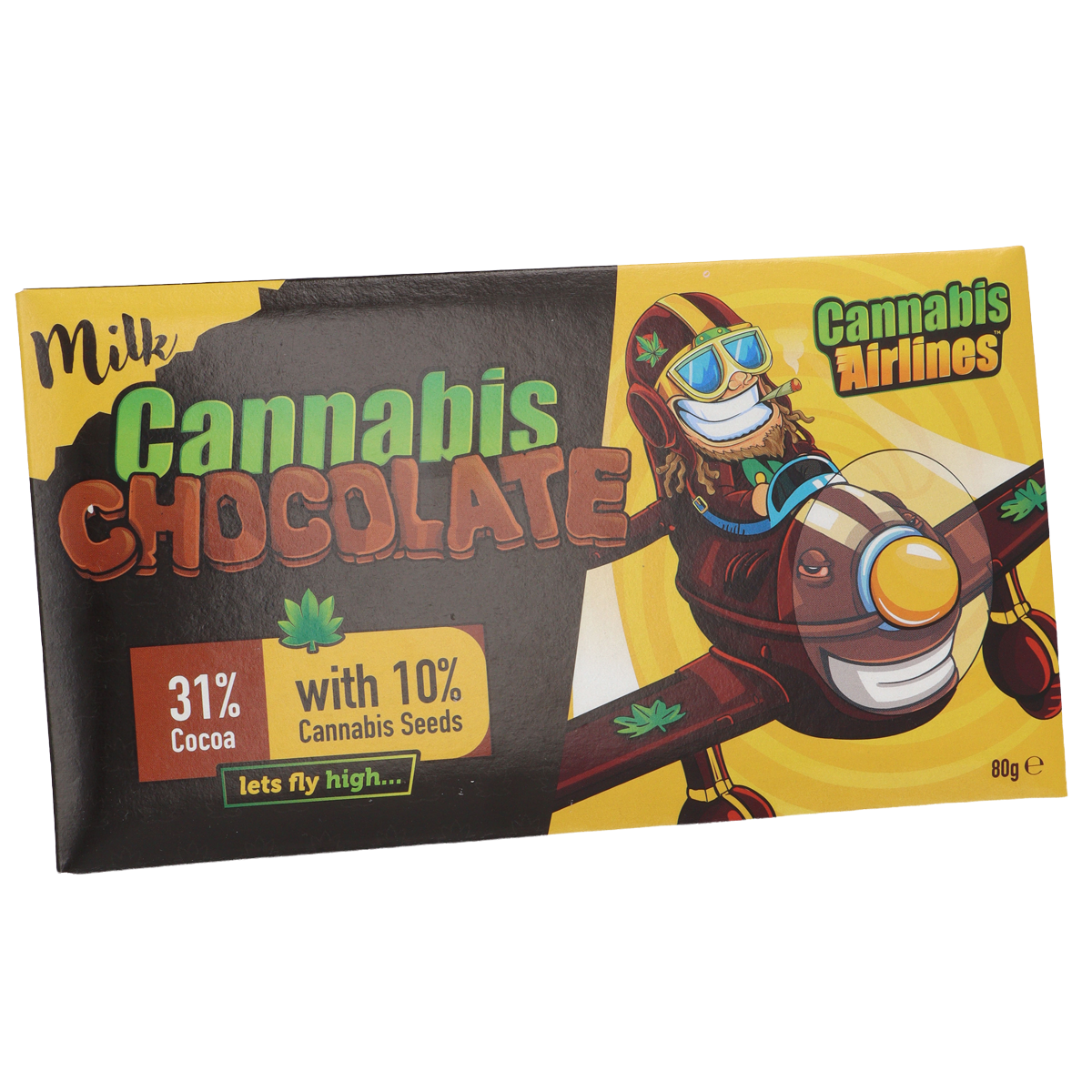 Euphoria Cannabis Airlines: Cannabis Chocolate - Milk