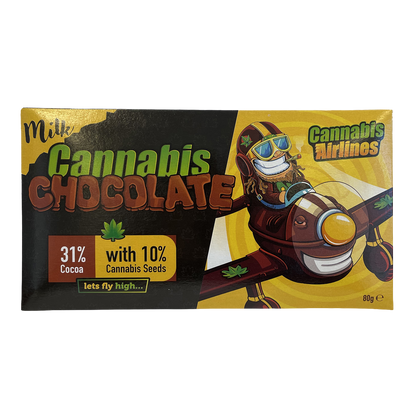 Euphoria Cannabis Airlines: Cannabis Chocolate - Milk