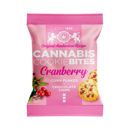 Multitrance: Cranberry Cannabis Cookie Bites 22G (24 Pack)