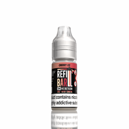 Refill Bar Salts Cherry Ice 10ml 50vg - (Pack Of 20)