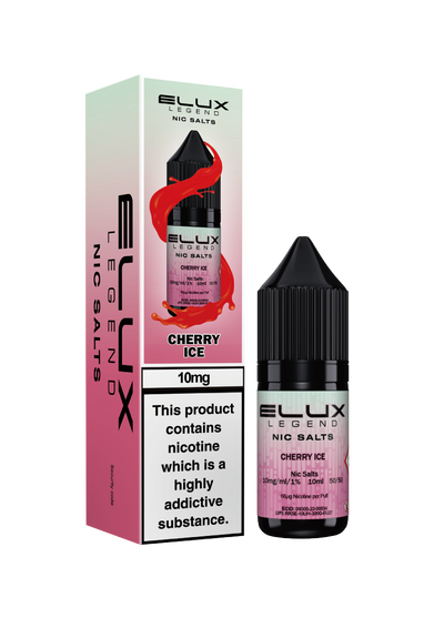 Elux Legend Nic Salts: Cherry Ice - 20mg (10 Pack)