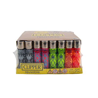 Clipper DNA Grass BW LB Lighters - (48 Pack)
