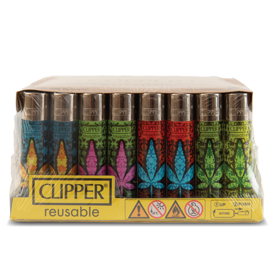 Clipper Lighters: Baroque Grass LB (48 Pack)