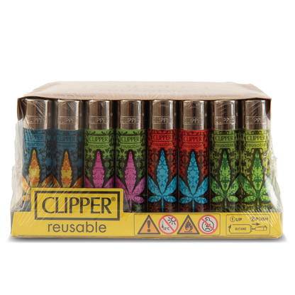 Clipper Lighters: Baroque Grass LB (48 Pack)