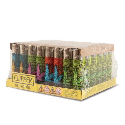 Clipper Lighters: Baroque Grass LB (48 Pack)