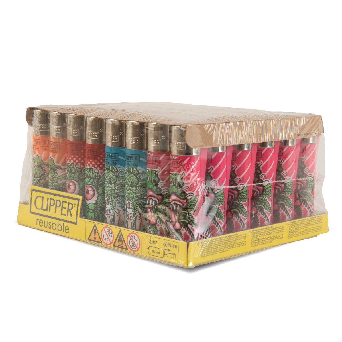 Clipper Lighters: Out Of Weed LB (48 Pack)